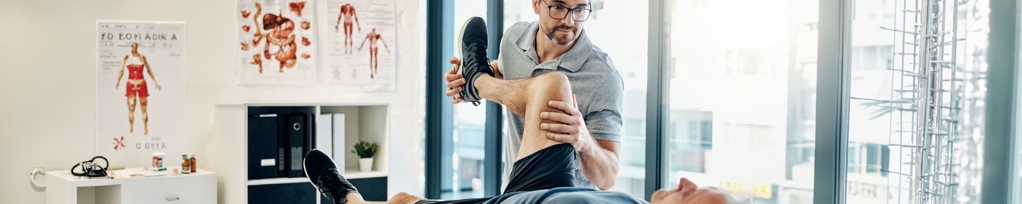 Physician in discussion with patient